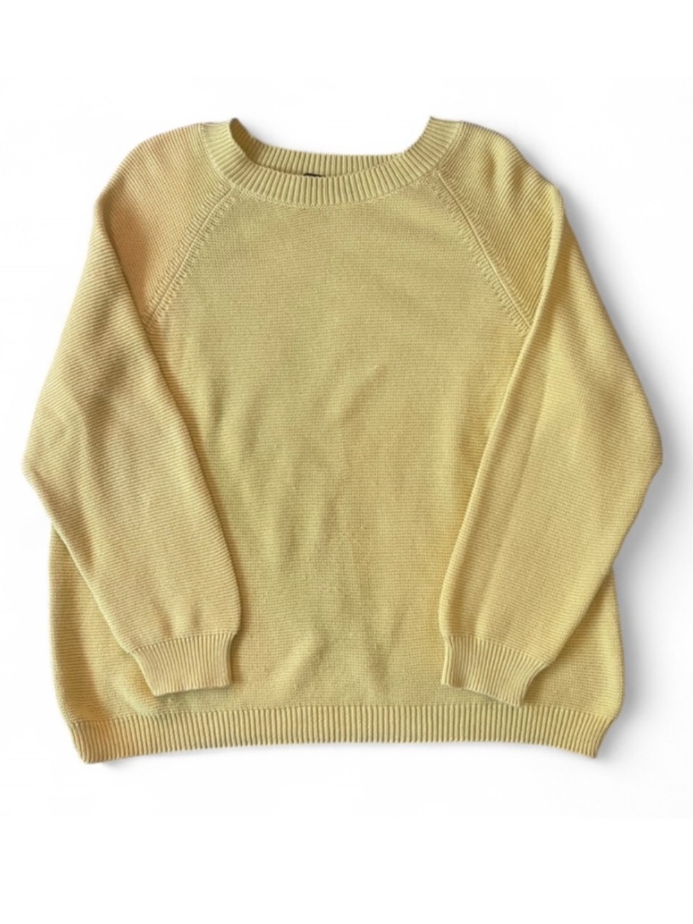 MaxMara Soft Yellow Crewneck Sweater
